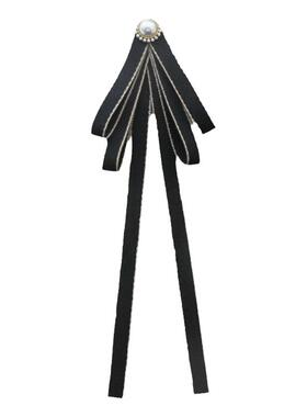 韩版飘带蝴蝶结领结别针衣服装饰