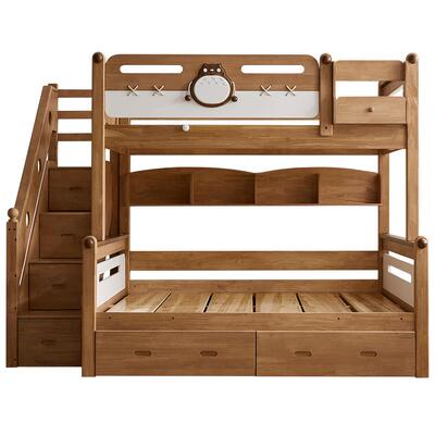 全友家居北欧风姐弟上下床