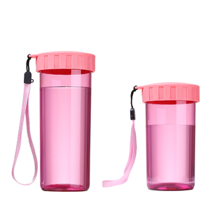 运动健身水杯子塑料便携广告礼品印logo刻字男女学生定制订做