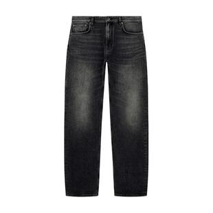 EMPORIO ARMANI/阿玛尼26秋季新款男士直筒复古水洗中腰牛仔长裤