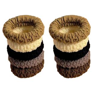 发圈高弹力耐用高马尾固定神器头绳皮套发饰加厚加宽扎头发批发价