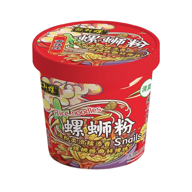 清真桶装螺蛳粉冲泡免煮柳州正宗广西特产螺丝粉即食螺狮粉整箱