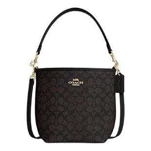 【国内现货】COACH/蔻驰City老花水桶包新款单肩斜挎手提腋下包女