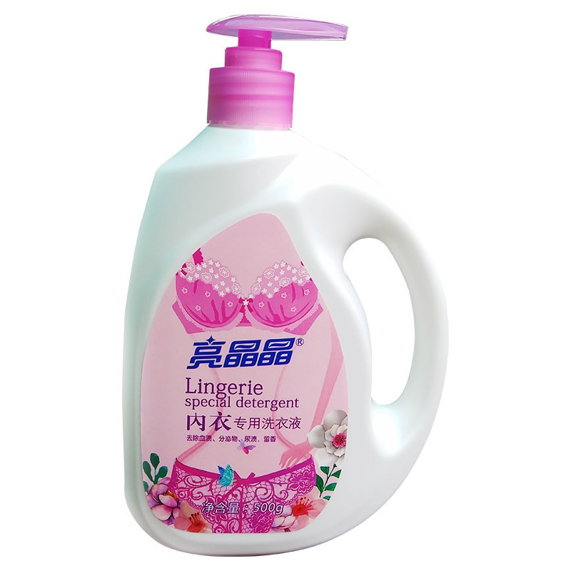 亮晶晶尿渍分泌物无荧光剂洗衣液