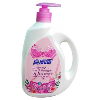 亮晶晶尿渍分泌物无荧光剂洗衣液