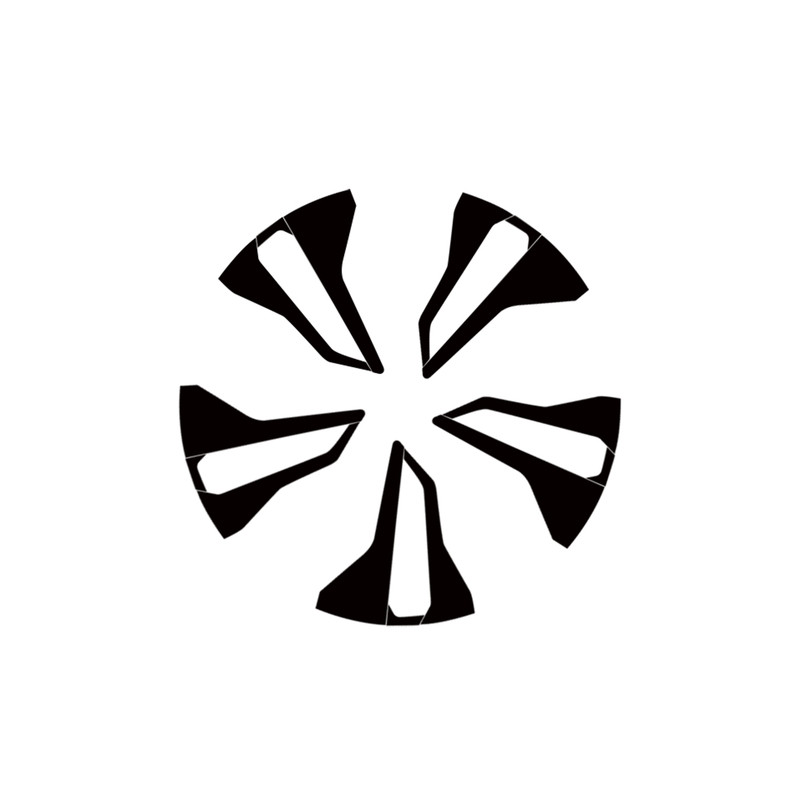 瑞虎5X16寸轮毂防水遮盖贴膜