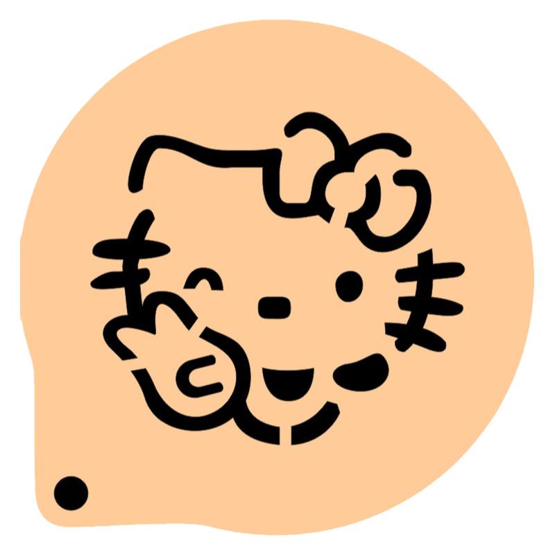 糕点咖啡撒粉磨具亚克力透明材质