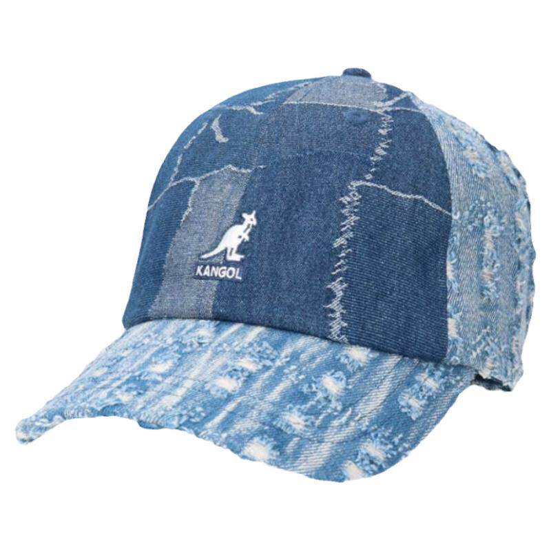 Kangol Denim Mashup Baseball袋鼠春夏牛仔丹宁拼接棒球帽鸭舌帽