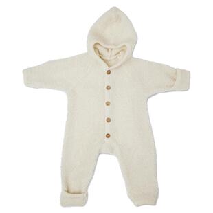 9Z Little家丹麦smallstuff FW25秋冬新生儿羊毛连体衣外出服帽子