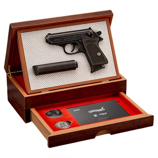 建设工业E&L经典瓦尔特PPK木盒传世剖藏版半剖浮雕不可发射