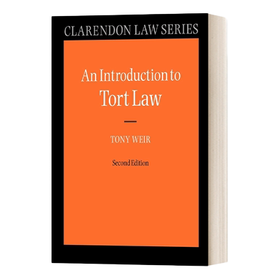 英文原版 An Introduction to Tort Law 侵权法导论 第2版 英文版 进口英语原版书籍