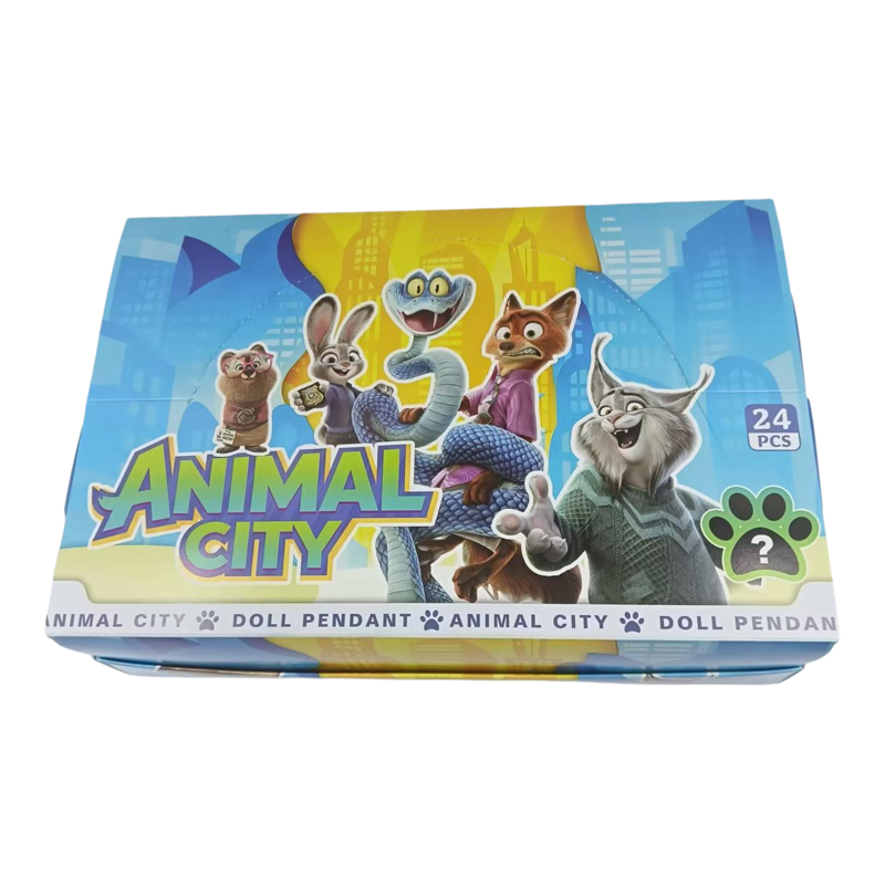 24盒疯狂动物城盲盒洞洞乐公仔挂件儿童周边男女孩小学生奖品礼物