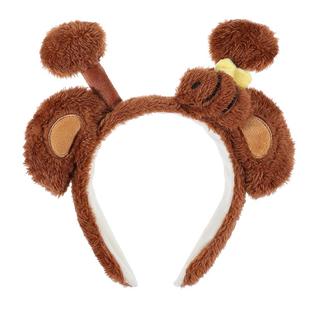 卡通毛绒发箍女款洗脸专用发捆秋冬敷面膜化妆可爱发卡头箍头饰窟