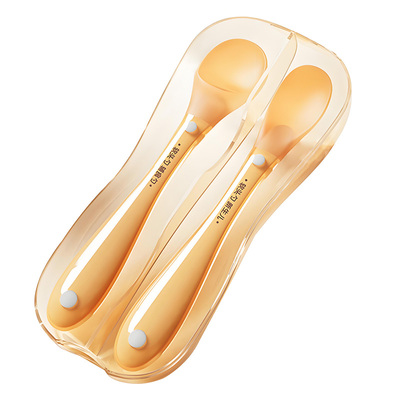 硅胶辅食勺婴儿软勺新生儿