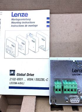 议价EMF2102IBCV003 ? EZAEBK1001 伦茨Lenze变频器操作面板质保