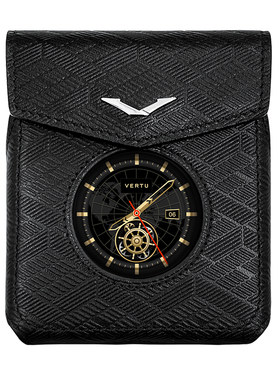 威图VERTU 纬图奢品FILP折叠屏手机皮套小牛皮真皮