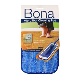 博纳Bona原装海藻纤维清洁垫 家用平板拖把替换布 地板除尘打蜡垫