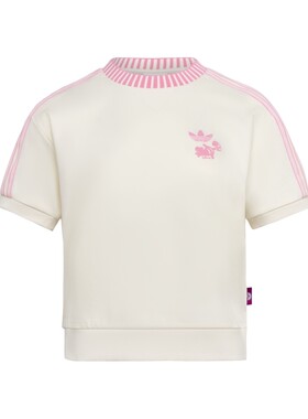 迪士尼联名纯棉运动短袖T恤女装adidas Originals阿迪达斯三叶草