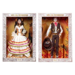 【新品】芭比亡灵节娃娃墨西哥狂欢祭芭比肯尼2025珍藏款成人收藏