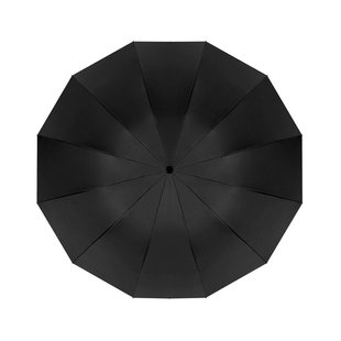 雨宝雨伞男加大加厚加固女双人晴雨两用伞折叠手动抗风暴雨专用伞