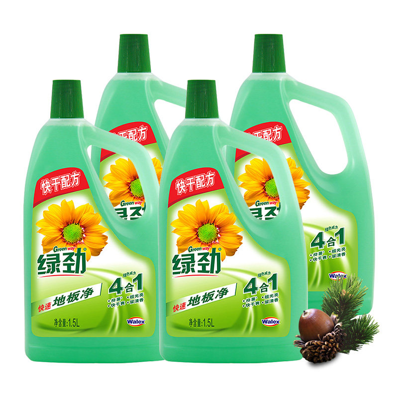 绿劲地板净清洁剂清洗洁净除菌