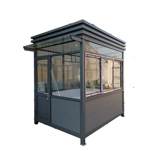 户外保安亭 可移动成品岗亭 学校治安亭小区门卫值班岗亭休息室