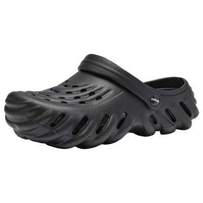 热风2026年新款男士时尚洞洞鞋