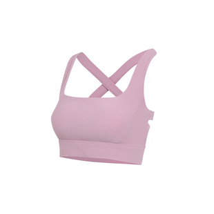 JumpingCat交叉美背运动健身内衣女防震聚拢文胸跑步透气瑜伽背心