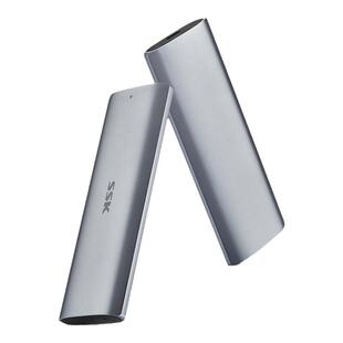 SSK飚王 m.2通用移动硬盘盒nvme/sata转usb3.1双协议笔记本雷电3