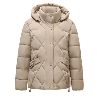 加厚女款冬季棉服女2026年新款时尚中年妈妈时尚冬装羽绒棉衣外套