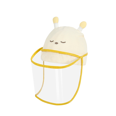 婴儿防护帽防飞沫面罩帽子