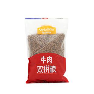 麦富迪狗粮牛肉双拼粮1kg小中大型牛肉钙奶成犬金毛萨摩耶试吃装