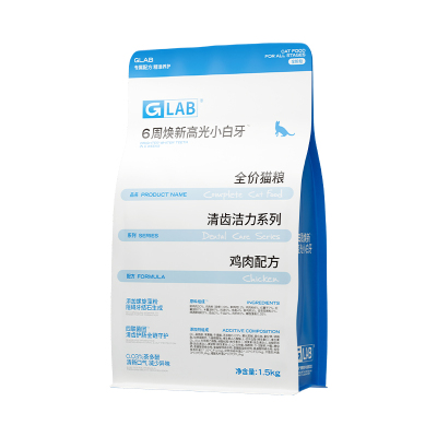 GLAB口腔护理全价成猫粮1.5kg