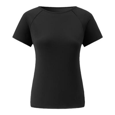 拇指白小T速干百搭短袖纯色