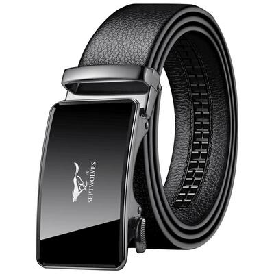 七匹狼真皮皮带高档头层牛皮商务