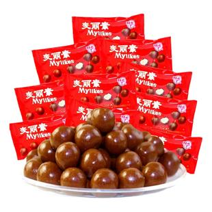 梁丰麦丽素巧克力儿时糖果8090后怀旧网红童年小吃零食年货食品