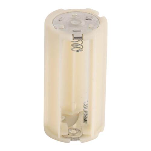 三节5号电池转1号电池转换器电池转换筒 串联正负极交叉款4.5V