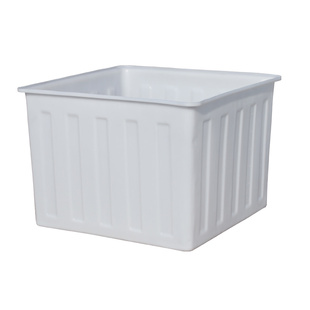 牛筋水箱带排水特厚长方形牛筋塑料水箱水产养殖专用方形大牛筋箱