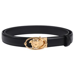 VERSACE/范思哲 男士美杜莎头像板扣皮带腰带礼盒 300154