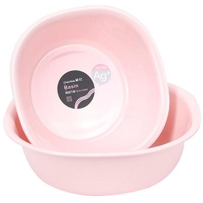 茶花塑料洗脸盆加厚家用