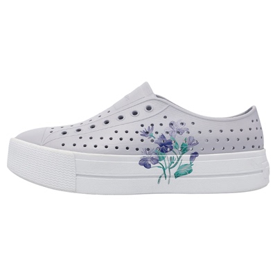 native厚底增高洞洞鞋女士休闲鞋