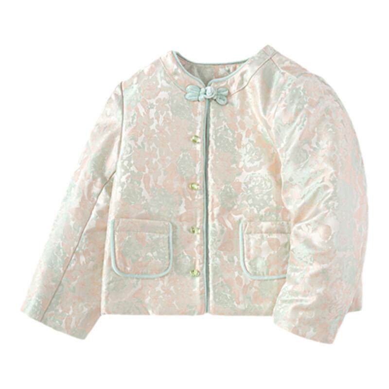 巴拉巴拉女童棉服宝宝新中式外套