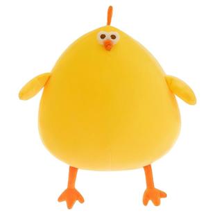 搞怪超大号墩墩鸡玩偶毛绒玩具公仔肥鸡软娃娃睡觉抱枕女生日礼物