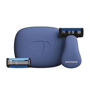 颜羊手动剃须刀男士刮胡刀迷你旅行便携式5层刀片送男友出差