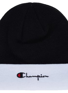 【自营】CHAMPION/冠军草写logo圆帽时尚百搭毛线帽