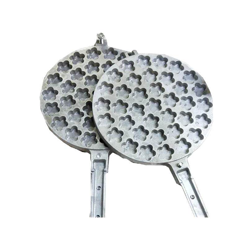 厂家直销椭圆形梅花型小蛋糕烘焙模具机器一口香蛋糕机火烤蛋糕板