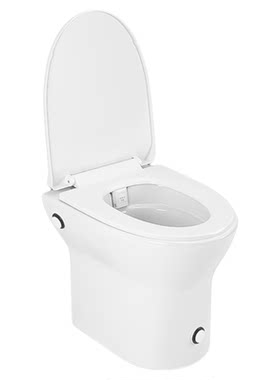 一体式电动粉碎马桶坐便器