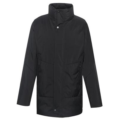 利郎官方白鹅绒立领中长款羽绒服