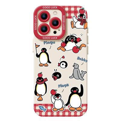 pingu企鹅手机壳适用于小米红米
