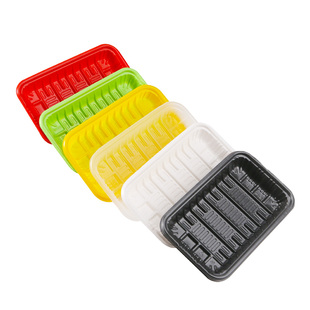 超市一次性生鲜托盘2013水果托盘长方形PP塑料内托食品蔬菜包装盒